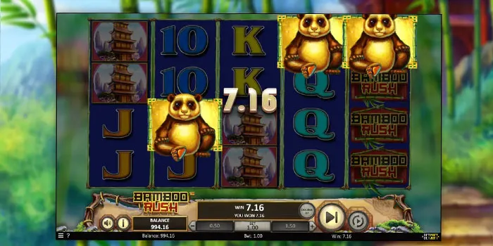 Varian Simbol-Simbol Bamboo Rush Slot