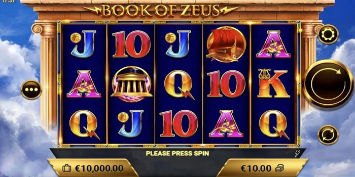 Fitur Bermain Dan Bonus Slot Book Of Zeus