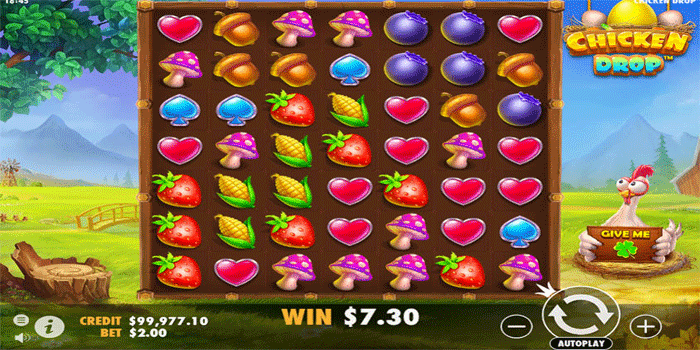 Menggunakan Fitur Bonus Slot Chicken Drop